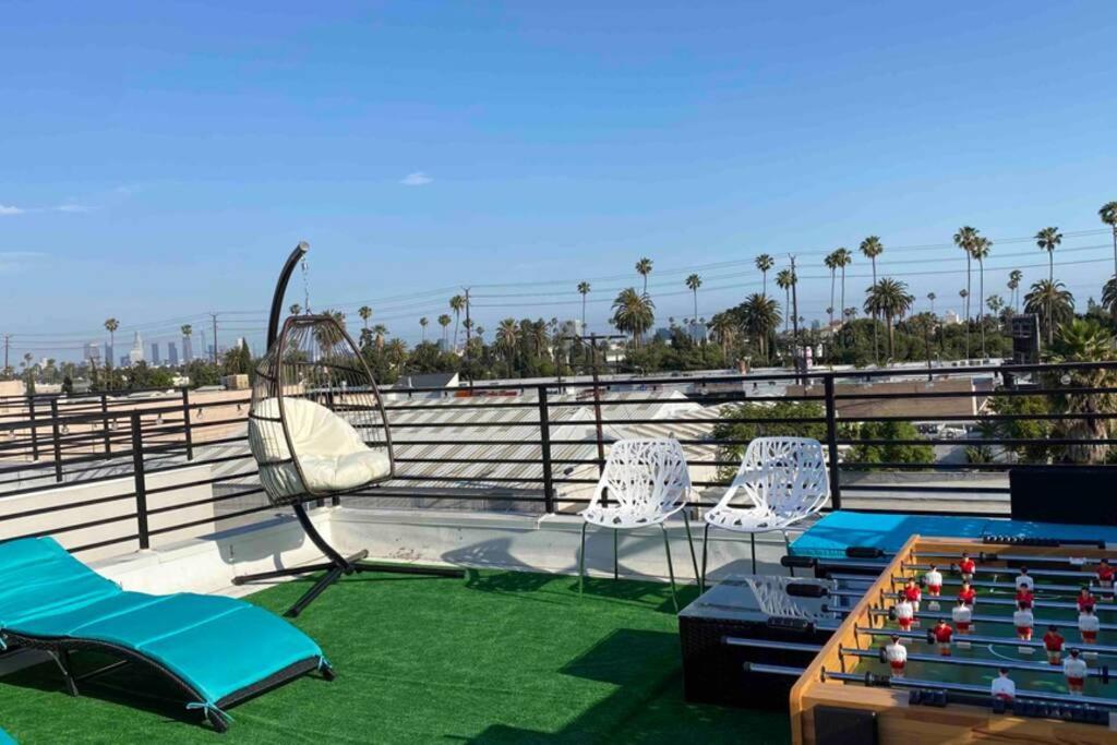 Villa 3Bd/3Ba Modern Hollywood Townhouse With Private Rooftop à Los Angeles Extérieur photo
